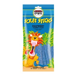 PASKESZ Sour Sticks Raspberry